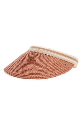 Bianca Raffia Visor