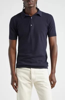 Roth Solid Sweater Polo