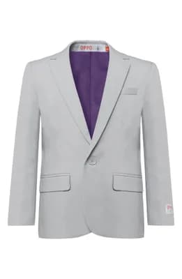 Groovy Grey Solid Suit