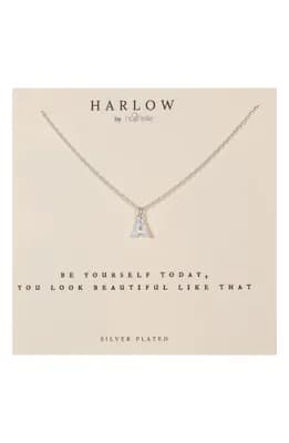 Initial Charm Necklace