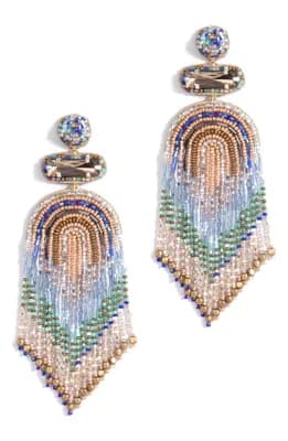Ishani Beaded Drop Earrings