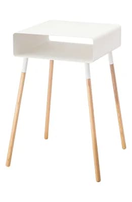 Steel Storage Side Table