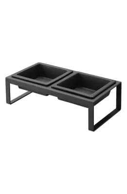 Pet Food Bowls & Stand
