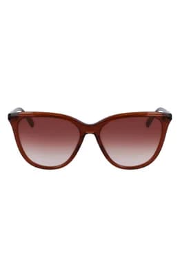 Le Pliage 56mm Gradient Tea Cup Sunglasses