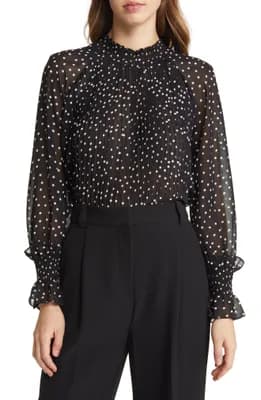 Jenna Pleated Blouse