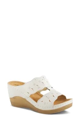 Dreiser Platform Wedge Slide Sandal
