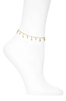 Shaky Bar Charm Anklet