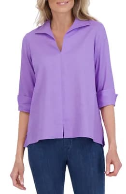 Agnes Linen Blend Top