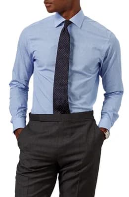 Aston Mini Gingham Cotton Poplin Button-Up Shirt