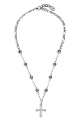 Rosary Cross Necklace
