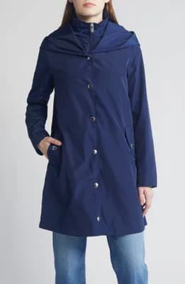 Water Resistant Packable Rain Jacket