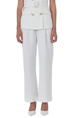 Pleated Pants