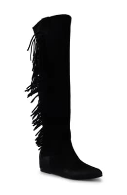 Brooklynne Knee High Wedge Boot