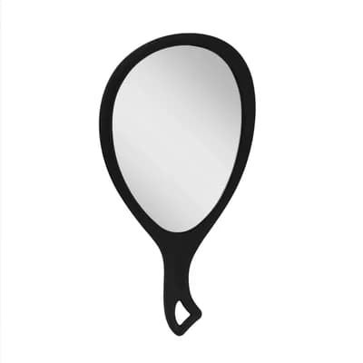 Teardrop Handheld Mirror with Handle