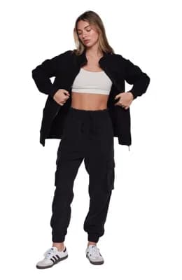 Effortless Fleece Oversized Jacket
