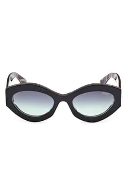 54mm Gradient Geometric Sunglasses