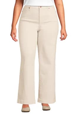 High Rise Wide Leg Denim Jeans