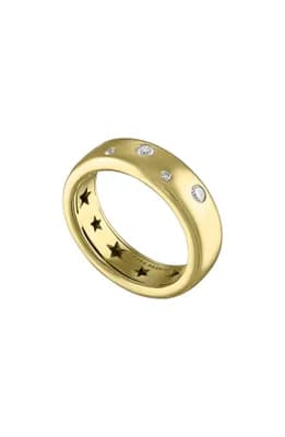 Bubble Diamond Stacking Ring