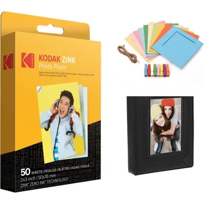 Zink Photo Paper Bundle 2x3