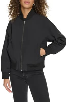 Relaxed Bomber Jacket