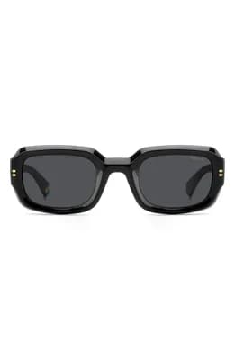 51mm Polarized Rectangular Sunglasses
