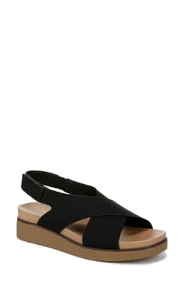 Georgina Slingback Platform Wedge Sandal