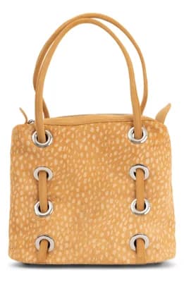 Chessy Convertible Genuine Calf Hair Shoulder Bag