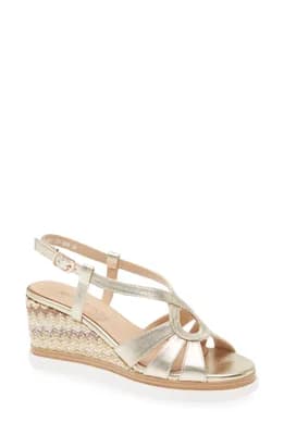 Madison Slingback Platform Wedge Sandal