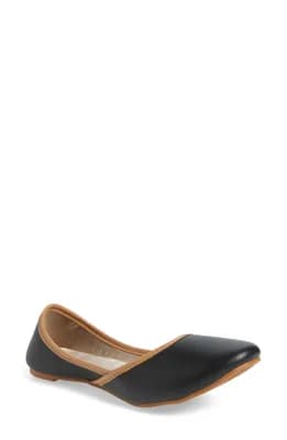 Classic Black Basic Jutti Flat