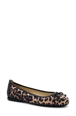 Dana Leopard Print Ballet Flat - Multiple Widths Available