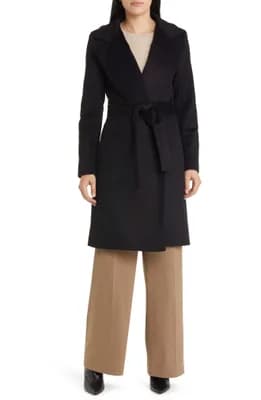 Wool Wrap Coat