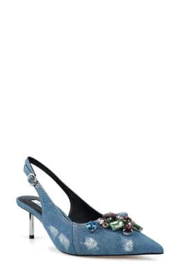 Rossy Pointed Toe Slingback Pump