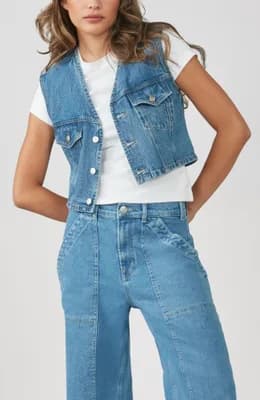Carter Cropped Vest