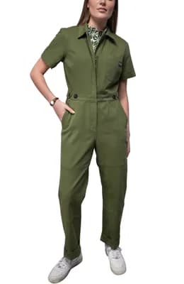 Essential Denim High Waisted Coverall
