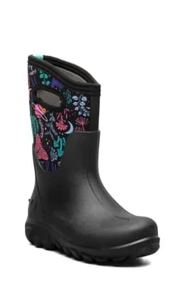 Kids' Classic Seamless Cosmic Forest Waterproof Insulated Rain Boot