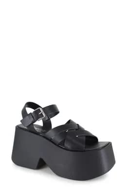 Elisabeth Ankle Strap Platform Sandal
