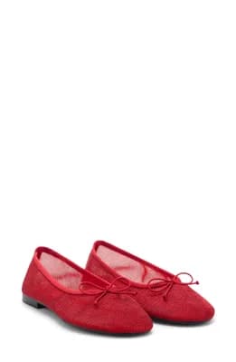 Mesh Ballerina Flat