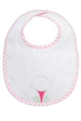 Pretty in Pink Applique Basic Bib