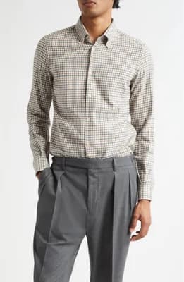 Check Button-Down Shirt