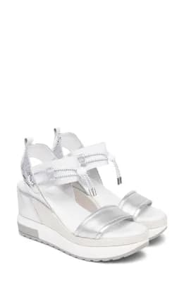 Bungee Platform Wedge Sandal