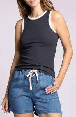 Eda Contrast Trim Tank
