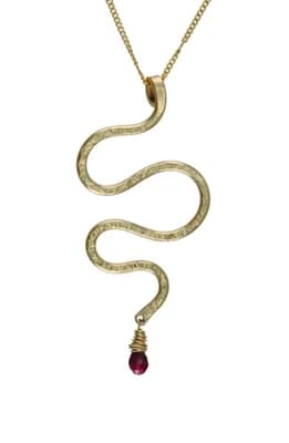 Serpent Ruby Necklace