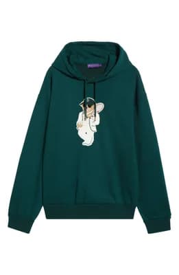 Polo Bear Cotton & Cashmere Graphic Hoodie