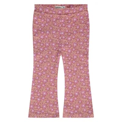 Floral Print Flared Pants