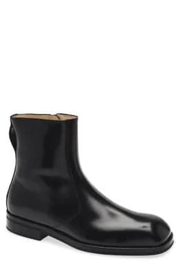 Zipped Ankle Boot