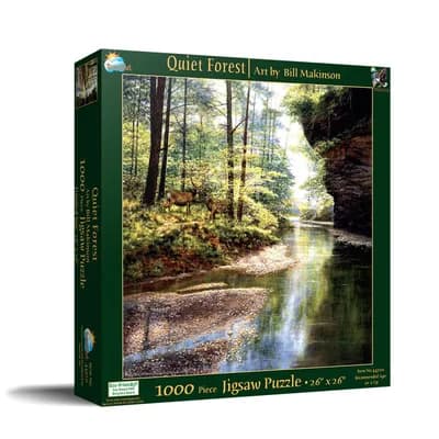 Quiet Forest 1000 piece Jigsaw Puzzle for Adults