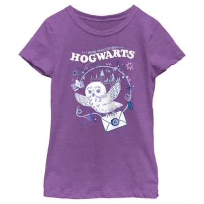 Girl's Harry Potter The Magic Letter Graphic T-Shirt