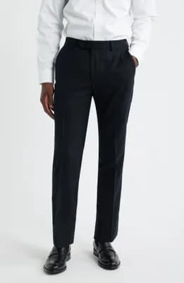 Luxury Performance Stretch Wool Suit Separate Pants