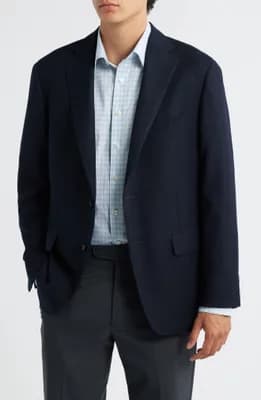 Luxury Performance Stretch Wool Suit Separate Jacket