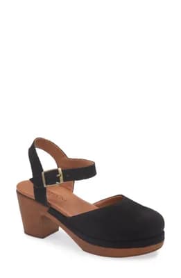 Warner Ankle Strap Platform Clog